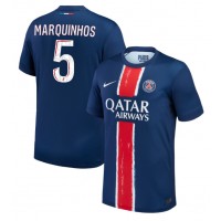 Echipament fotbal Paris Saint-Germain Marquinhos #5 Tricou Acasa 2024-25 maneca scurta